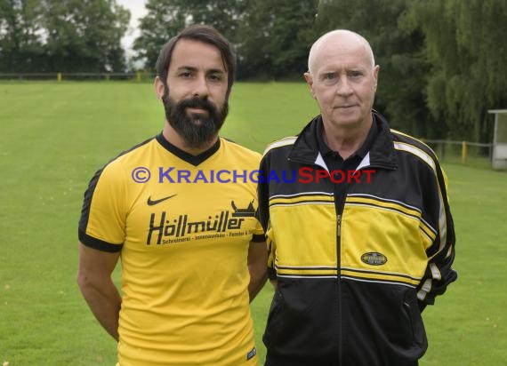 Mannschaftsfoto Saison 2019/20 Fussball Sinsheim - SV Treschklingen (© Kraichgausport / Loerz)